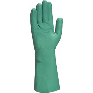 Handschoen nitrex groen VE802 mt 9/10 L 