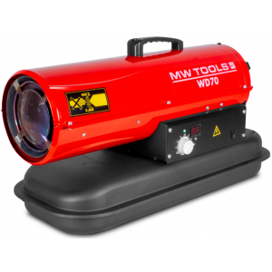 Heteluchtbrander infrarood WD70 MW-Tools