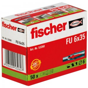 Plug nylon FU 6 x 35 /1st Fischer (53260)