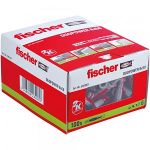 Plug Duopower 6 x 50 /1st Fischer (538240)