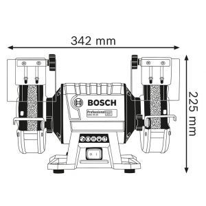 Bosch GBG 35-15 slijpmolen (350w - Ø150) (0.601.27A.300) Karton