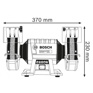 Bosch GBG 60-20 slijpmolen (600w - Ø200) (0.601.27A.400) Karton