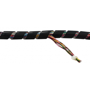 Spiraalband 25.0mm zwart /10m (Ø23 - 150mm)