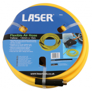 Perslucht slang 13mmx15m 3/8 LA6653 Laser Tools
