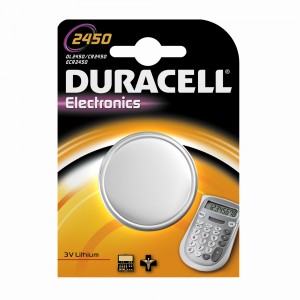 Batterij Duracell DL 2450 (1bli/1bat)