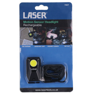 Hoofdlamp met sensor LA7857 Laser Tools (55 Lumen)