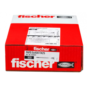 Afstandsschroef FAFS 5.0 x100 TX25 /1st Fischer (558881)