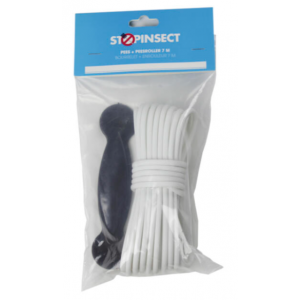 Stopinsect witte pees 7m + roller 