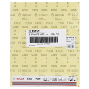 Schuurvel Bosch 230x280mm C355 K600 /1st (2.608.608.H68) Coatings+Composites
