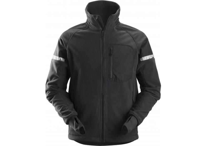 Vest AW fleece 8005-0404-007 XL zwart windproof