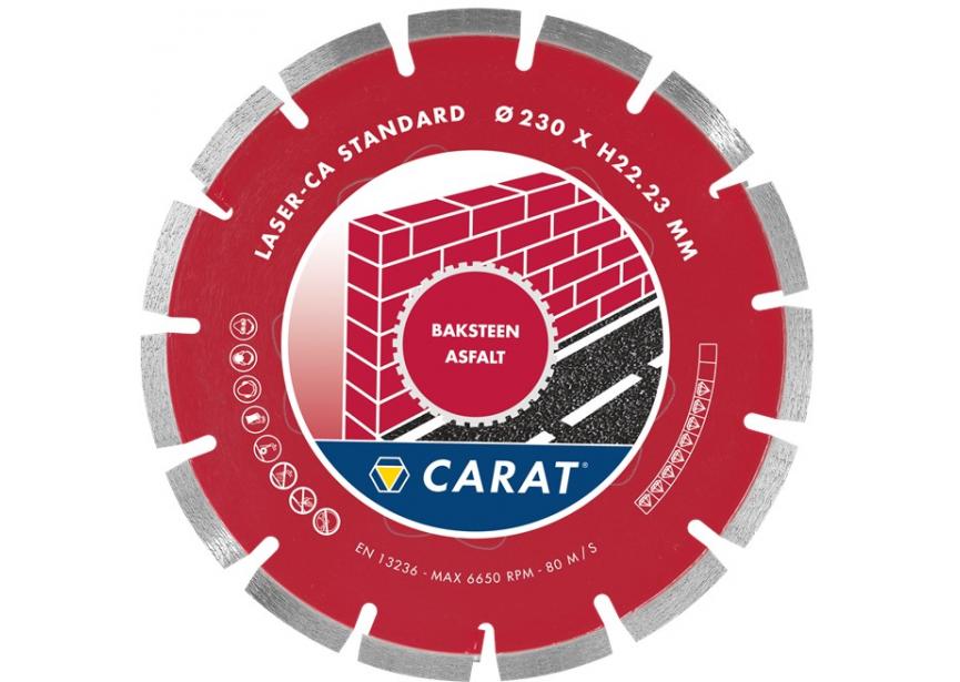 Diamantschijf baksteen/asfalt Ø150x30.0 CA premium CARAT