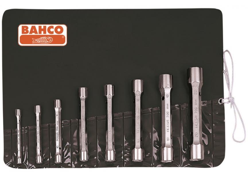 Pijpsleutelset 27M/8T 8dlg Bahco (6-22mm)