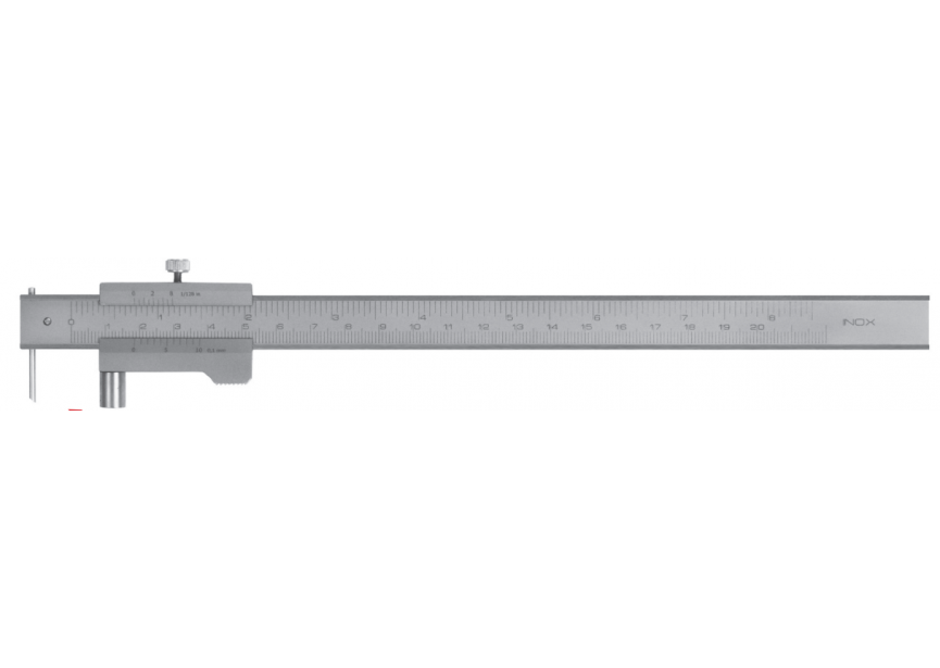 Lijnpasser met HM-punt 20cm (mm/inch) 