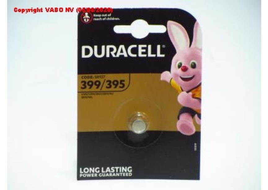 Batterij Duracell D 395/399 (1bli/1bat)
