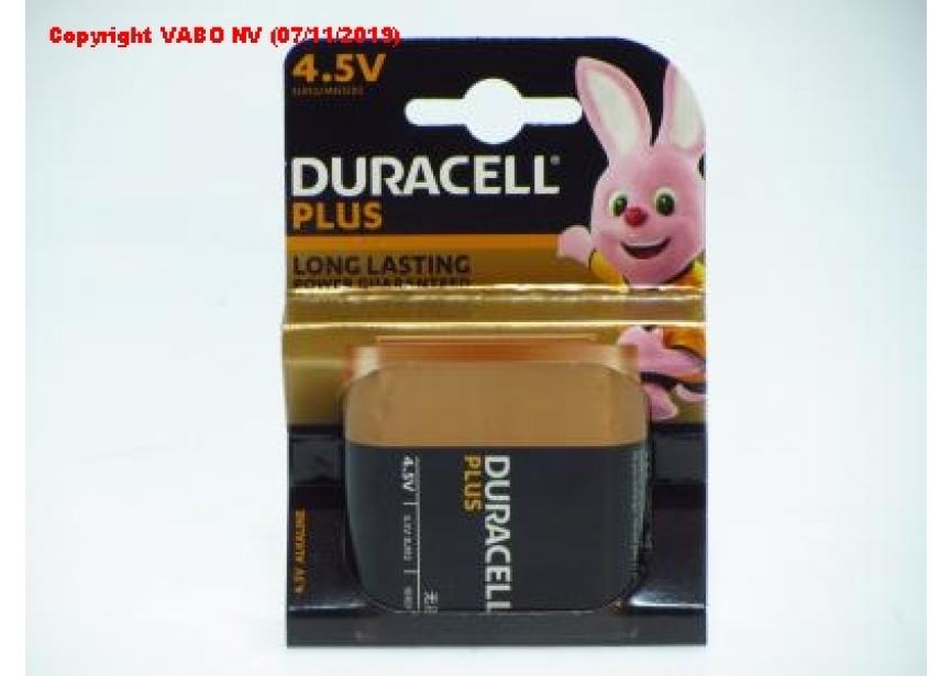 Batterij Duracell MN1203 plus (1bli/1bat)