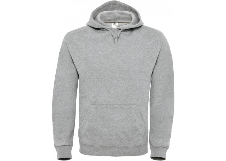 Sweater Hoodie grijs L BC 280g/m²