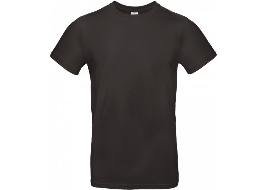 T-shirt zwart XXL BC 185g/m²