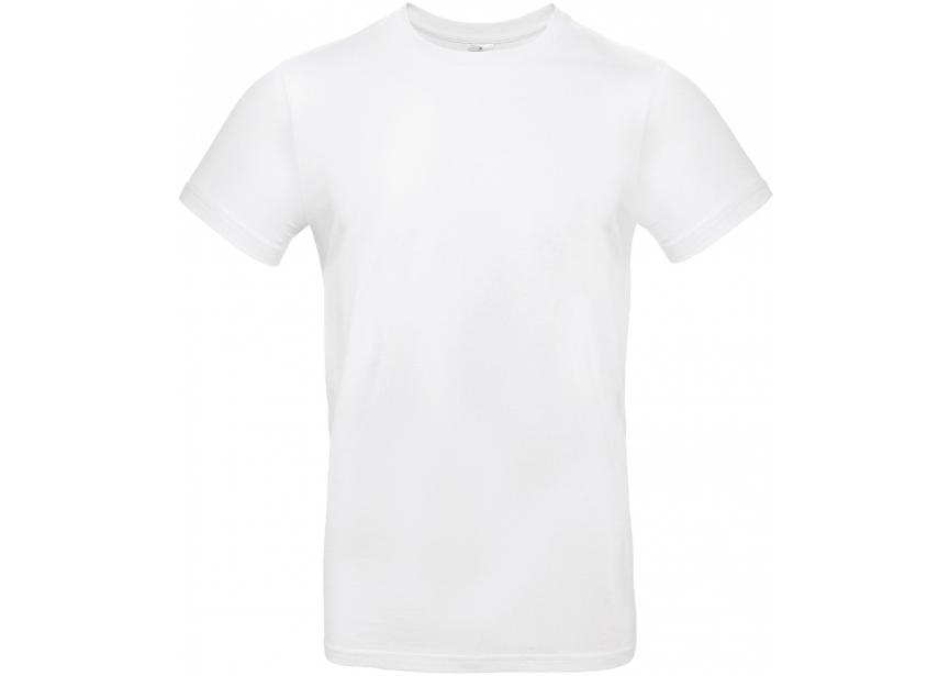 T-shirt wit L BC 185g/m²