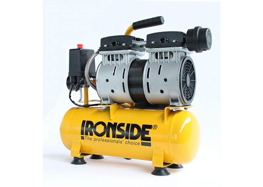 Ironside compressor IRC 89-6S (olievrij) 8bar 6L 89L/min 0.7PK (IR202235)