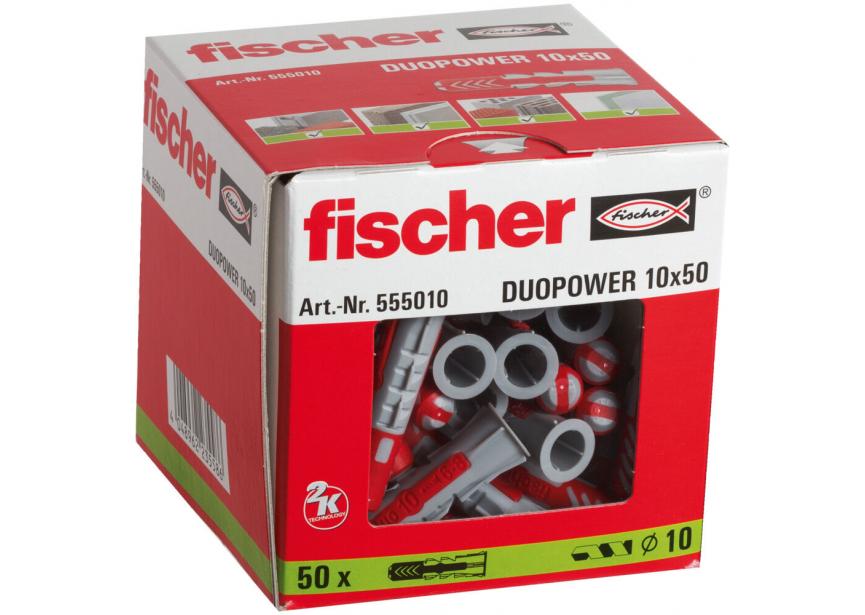 Plug Duopower 10 x 50 /1st Fischer (535456)