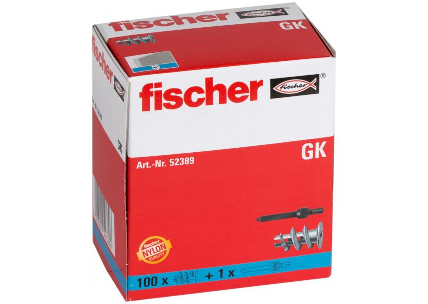 Plug gyproc nylon GK /1st Fischer (52389)