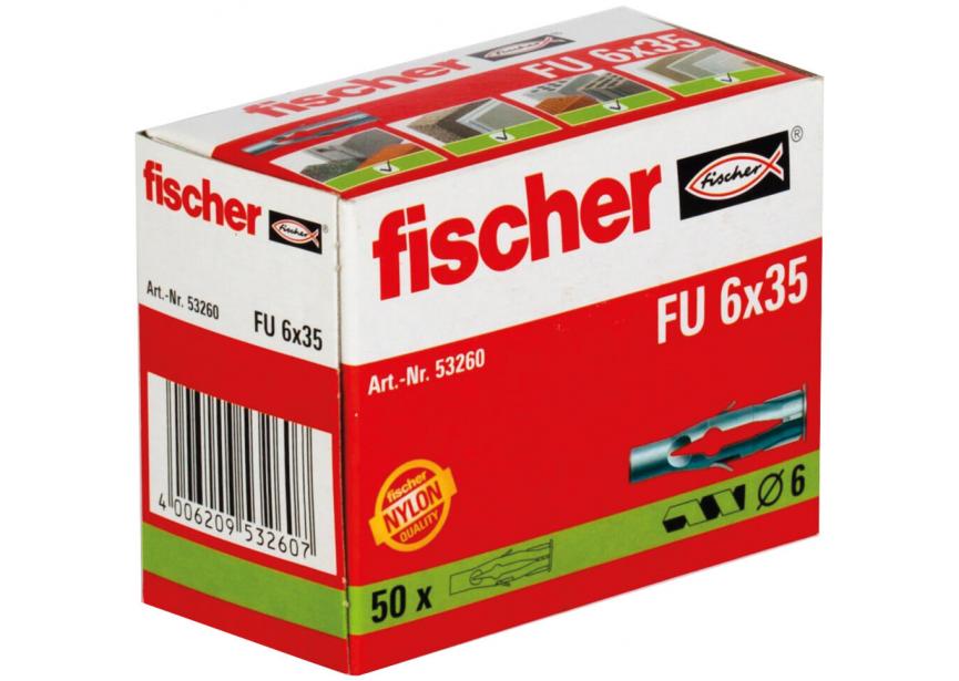 Plug nylon FU 6 x 35 /1st Fischer (53260)