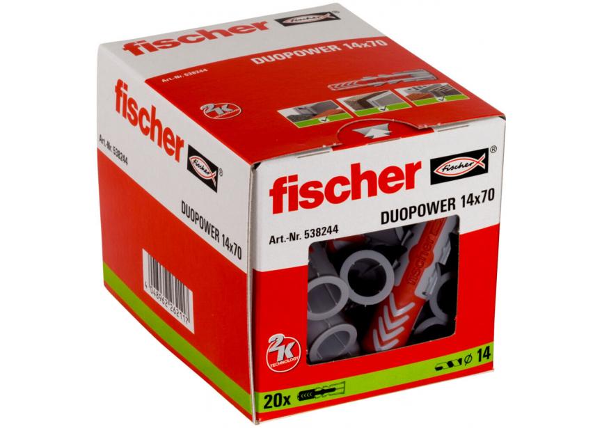 Plug Duopower 14 x 70 /1st Fischer (538244)