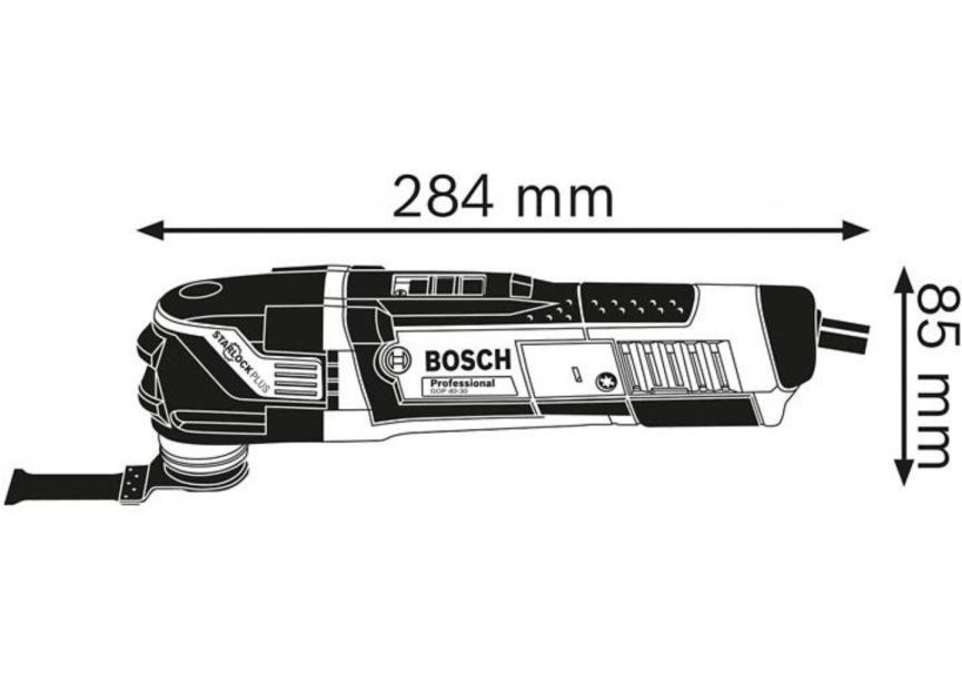 Bosch GOP 40-30 Multitool + acc. (0.601.231.001) L-Boxx