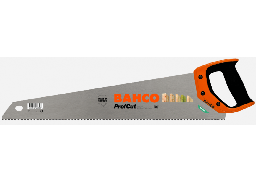 Handzaag 550mm PC-22-GT7 Bahco 22 ProfCut (middelgrof materiaal)
