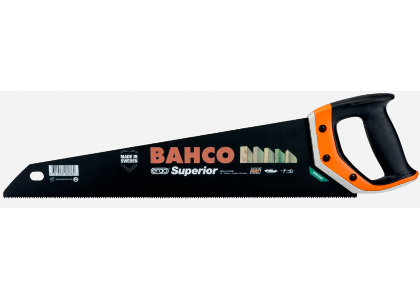 Handzaag 550mm 2600-22-XT-HP Bahco 22 Ergo Superior (middelgrof hout)