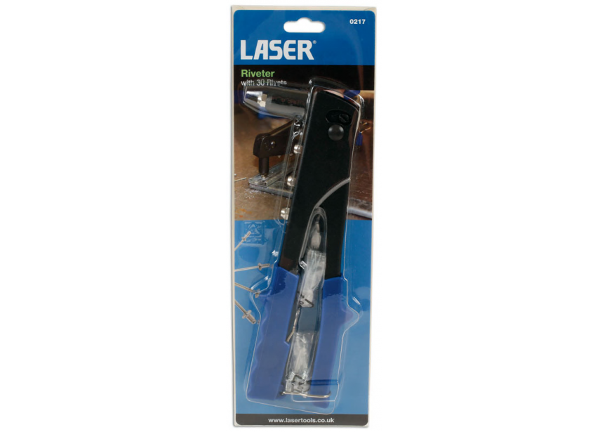 Blindklinktang + 30 rivetten LA0217 Laser Tools