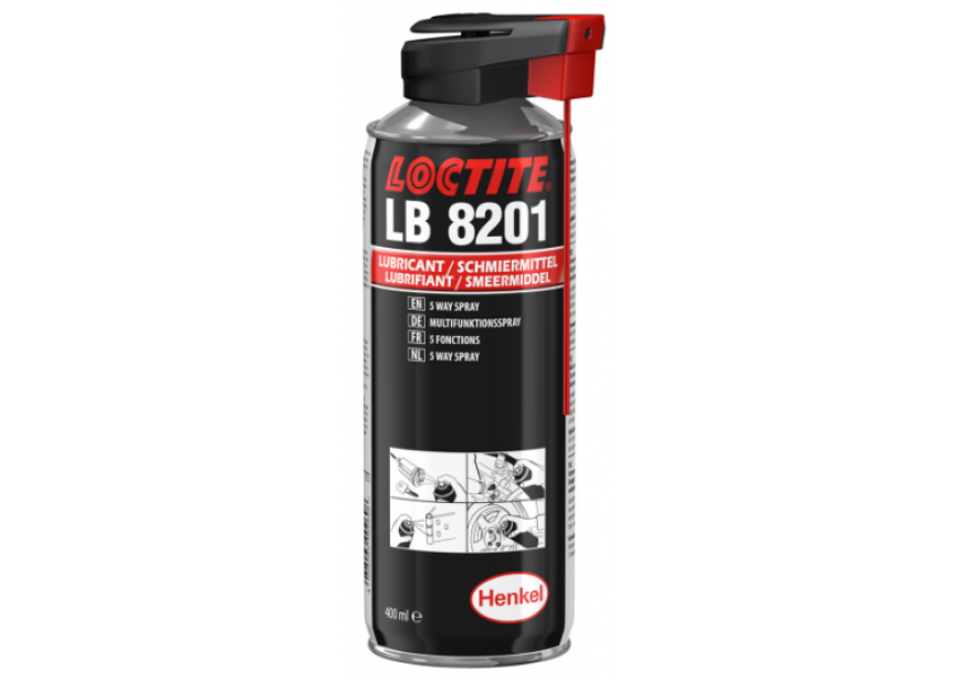 8201 smeermiddel 5-way spray 400ml Loctite (2101118)