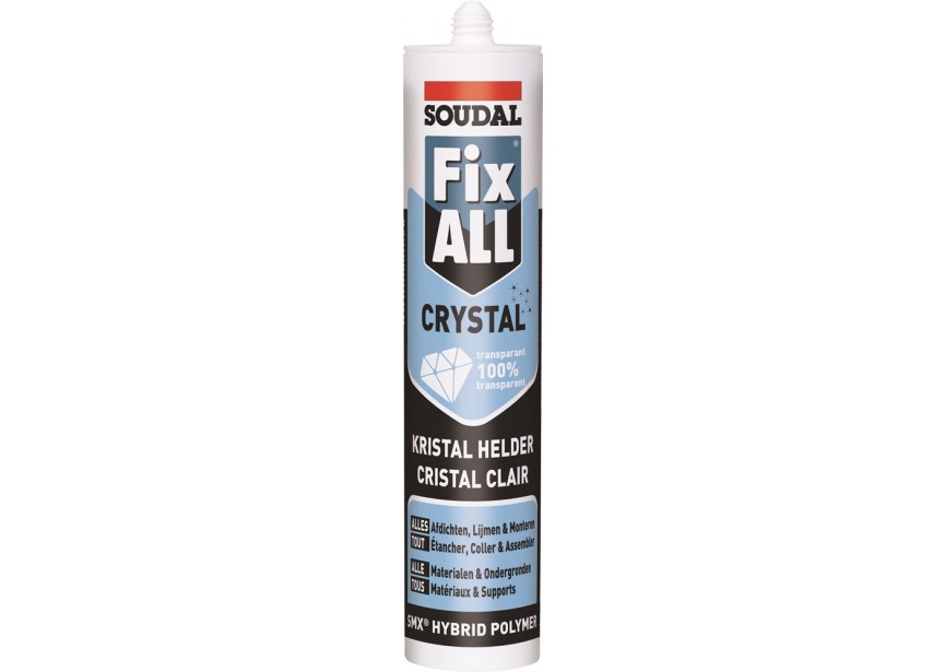 Lijm fix all crystal 290ml 