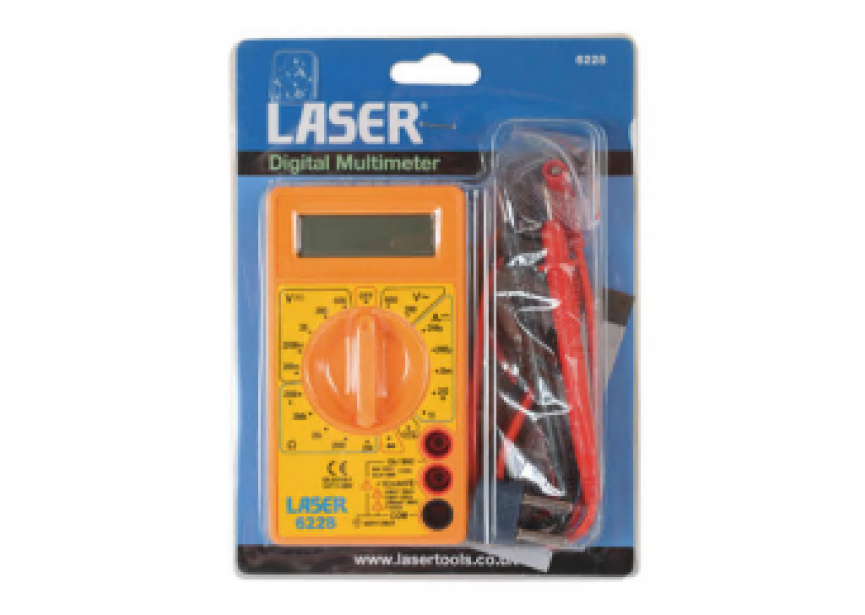 Digitale multimeter (max.600V) LA6228 Laser Tools