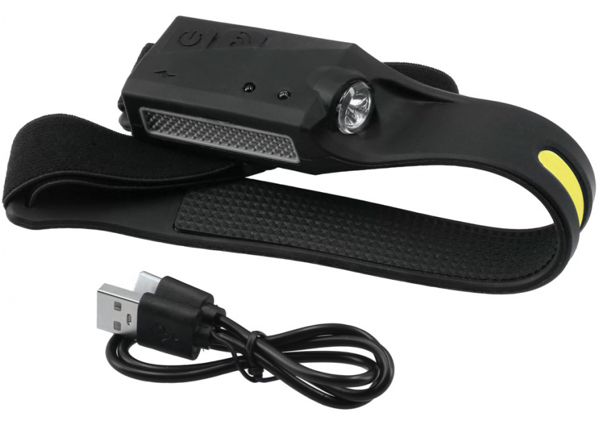 Hoofdlamp LED-spot + LED-strip LA8330 Laser Tools