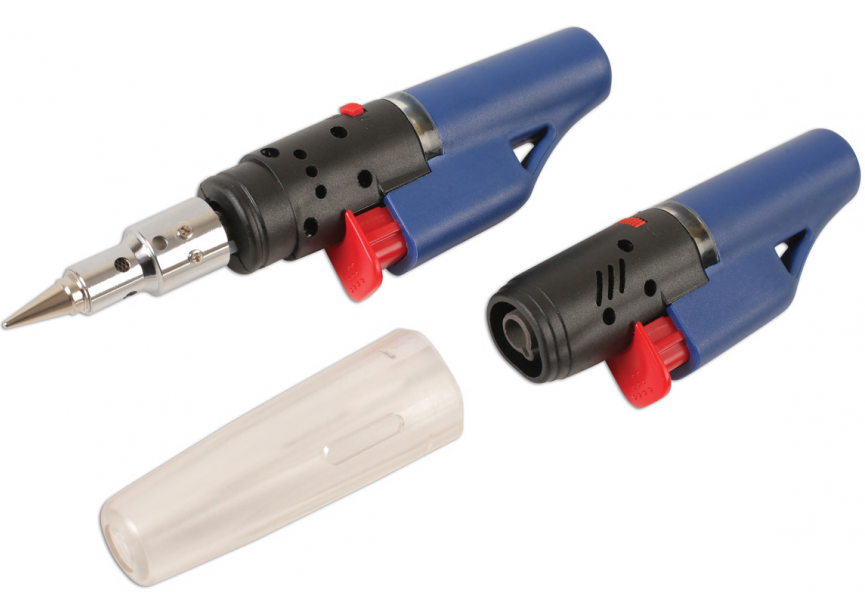 Soldeer- en gasbrander mini-set LA6589 Laser Tools