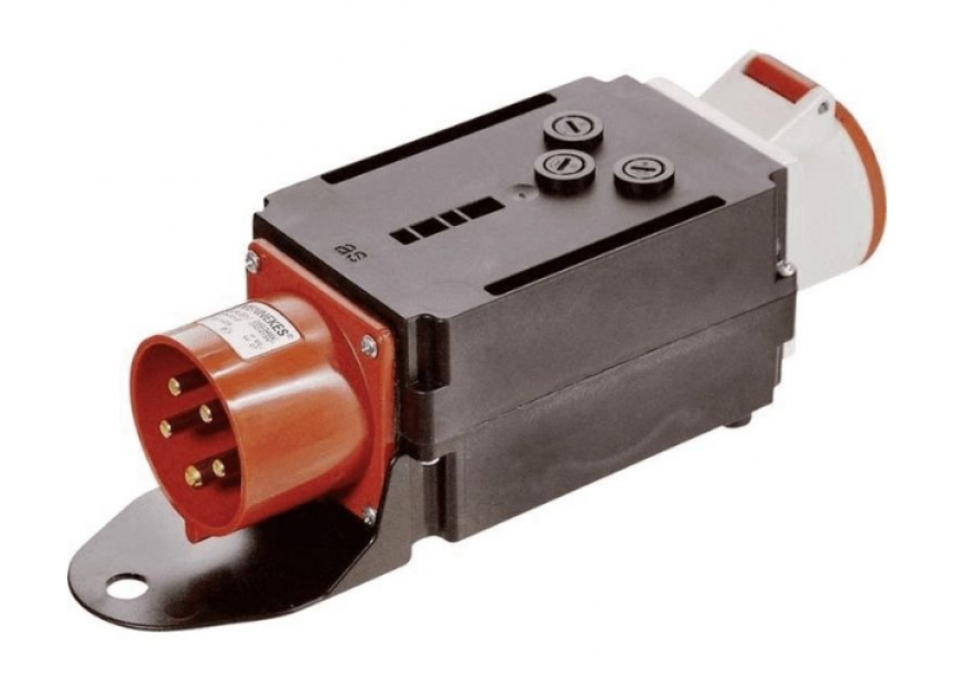 Adapter Mixo CEE 400V-32A-5p in/CEE 400V-16A-5p uit