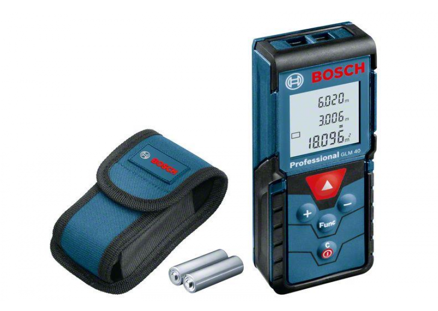 Bosch GLM 40 afstandsmeter laser (2xAAA) (0.601.072.900) Karton + etui