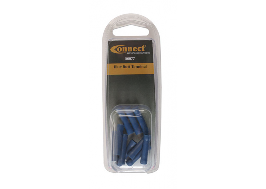 Kabelschoen verbinder blauw /10st (1.5-2.5mm²) Connect 36877