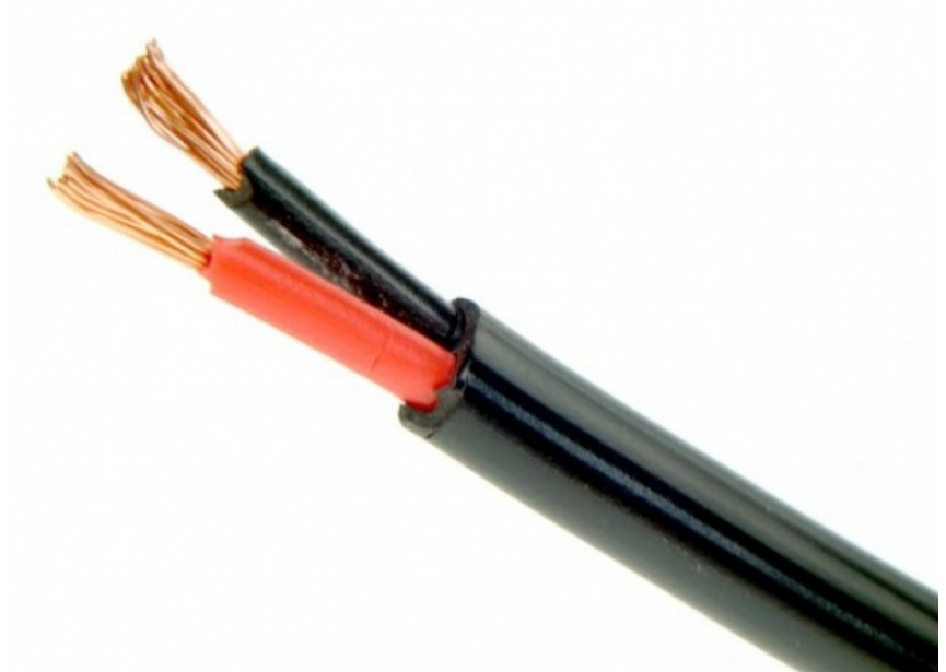 Autokabel  5A 2x 0.65mm² 2m zwart/rood Connect 36957