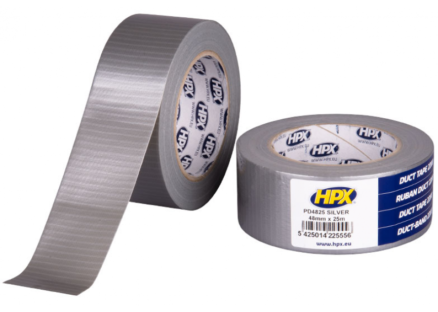 Duct tape HPX 2200 zilver 48mmx25m Premium