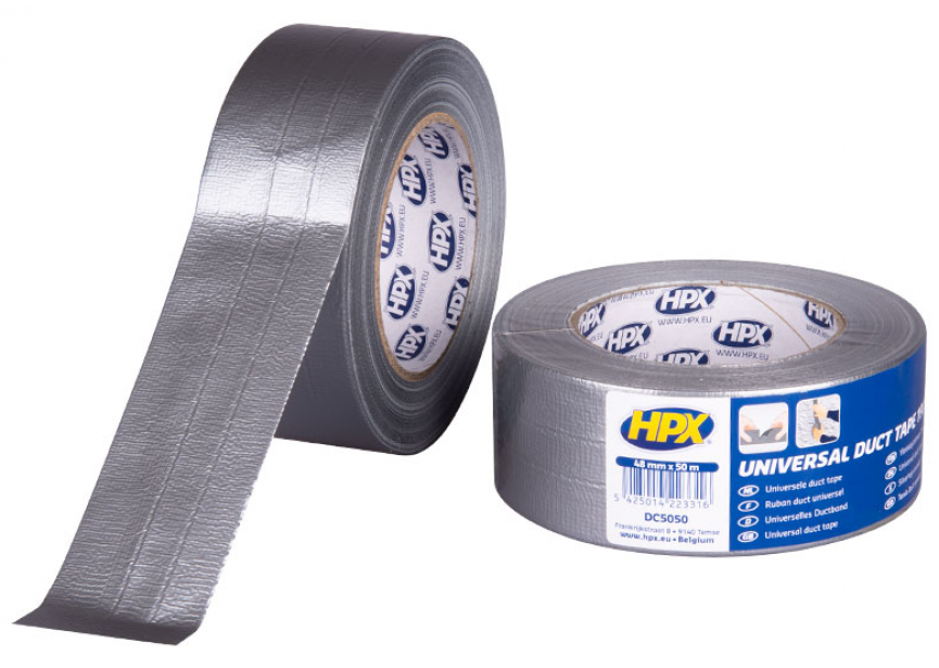 Duct tape HPX 1900 zilver 48mmx50m Universal