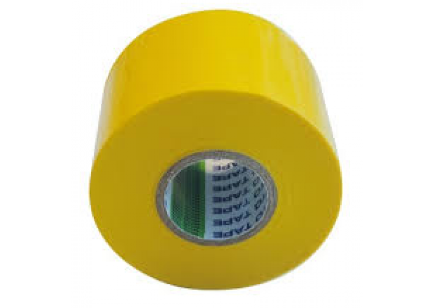 Isolatietape  50mmx20m geel Nitto 
