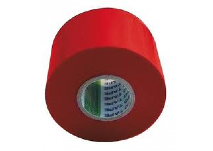 Isolatietape  50mmx20m rood Nitto 