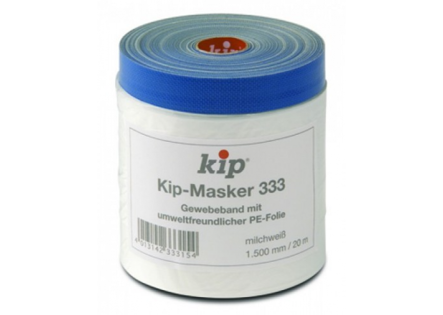 Afdekfolie + tape Kip 333-15 1500mmx20m In- en Outdoor