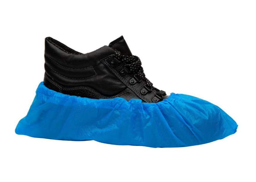 Wegwerp schoenovertrek 100st/50 paar blauw Oxxa 5875