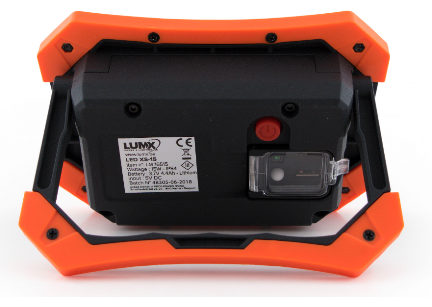 Accu werflamp LED XS-15 Lumx USB (1200 Lumen) magnetische houder