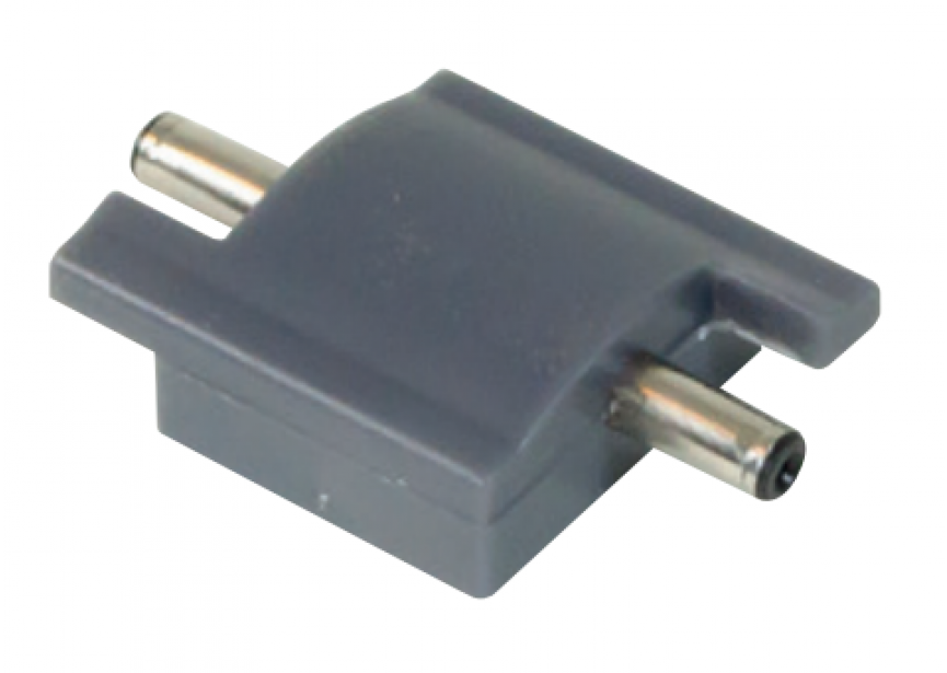 Verbindingsconnector LED 12V 180° (2x 3.5 DC stekker)