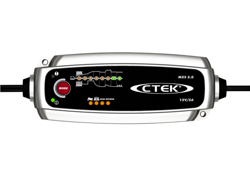 Ctek batterijlader MXS5.0T (12v-0.8-5A) (56-305)
