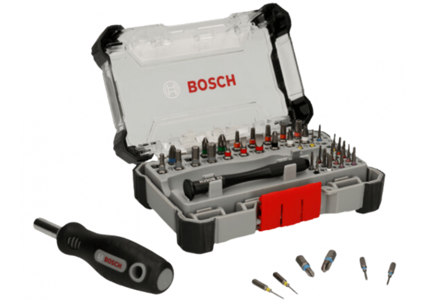 Bit-box Bosch precisie bitset 42 delig (2.607.002.836) PB SDB 25/28mm